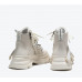 New thick-soled rhinestone Martin boots women's high-top cowhide daddy shoes trend tooling boots