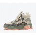 New velvet warm high-top shoes women's color matching all-match casual shoes slimming sneakers