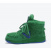 New wool high-top sneakers plus velvet casual shoes warm fur shoes