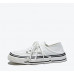 The new style can step on the heel canvas shoes women's comfortable slim white shoes light board shoes