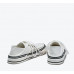 The new style can step on the heel canvas shoes women's comfortable slim white shoes light board shoes