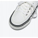 The new style can step on the heel canvas shoes women's comfortable slim white shoes light board shoes