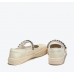 New style casual flat canvas shoes women Mary Jane white casual shoes