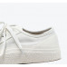 New college style casual women's breathable age-reducing small white shoes all-match canvas sneakers