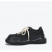 New retro ugly cute shoes women's black all-match thick-soled daddy sports shoes