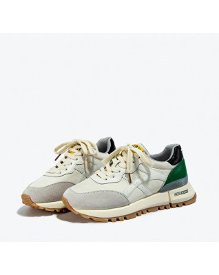 New color block lace-up sneakers