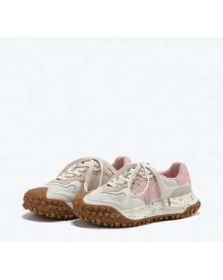 New fashion star casual breathable tire mesh daddy shoes