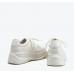 New style cowhide heightened preppy style breathable white shoes