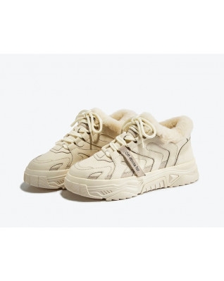 New all-match temperament fashion sports and leisure shoes simple platform shoes