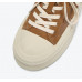 New trendy leather thick-soled all-match height-increasing sneakers