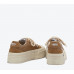 New trendy leather thick-soled all-match height-increasing sneakers