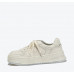 New leather retro platform sneakers