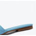 New blue all-match square toe fashion slippers for women